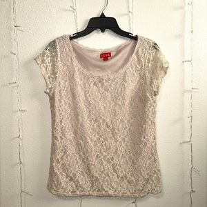 Elle Floral Lace Top
